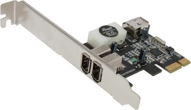 Main image of Rosewill RC-504 - PCIe FireWire 1394a Card - 2 + 1-Port (Two External + One Internal)