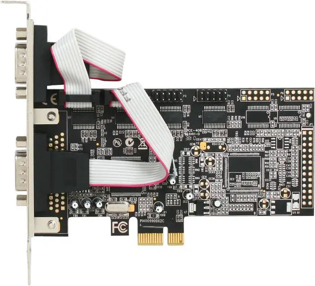 Alt view image 4 of 5 - Rosewill PCIe Serial Card 4 Ports Model RC-305E