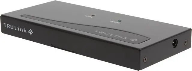 Main image of C2G 29504 4-Port VGA Monitor Splitter/Extender (Female Input) TAA Compliant, Black