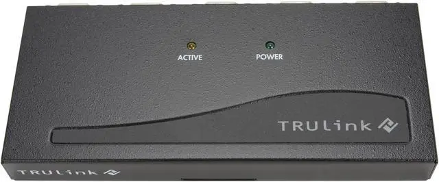 Alt view image 5 of 6 - C2G 29504 4-Port VGA Monitor Splitter/Extender (Female Input) TAA Compliant, Black