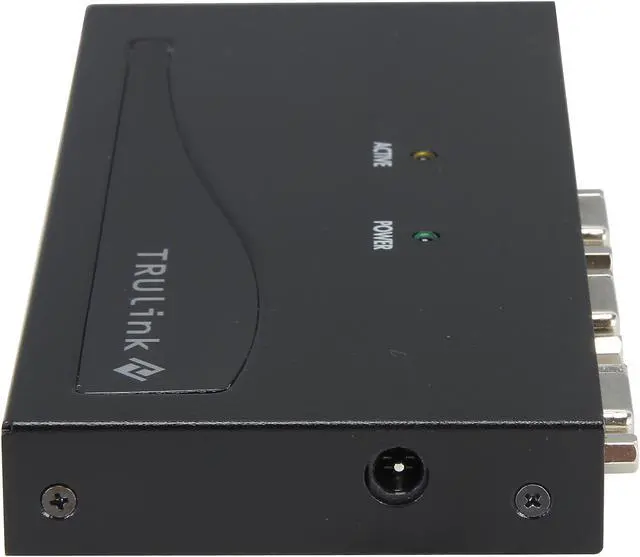 Alt view image 2 of 5 - C2G 29503 2-Port VGA (UXGA) Monitor Splitter/Extender (Female Input), TAA Compliant, Black