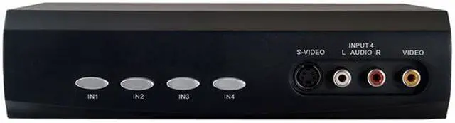 Alt view image 2 of 4 - Cables To Go 4x2 S-Video + Composite Video + Stereo Audio Selector Switch 28750