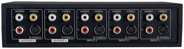 Alt view image 4 of 4 - Cables To Go 4x2 S-Video + Composite Video + Stereo Audio Selector Switch 28750