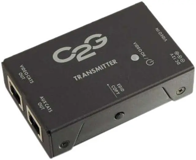 Alt view image 4 of 8 - C2G Short Range HDMI over Cat5 Extender Kit with Auto Equalization 29298