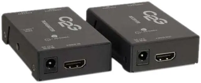 Alt view image 3 of 8 - C2G Short Range HDMI over Cat5 Extender Kit with Auto Equalization 29298