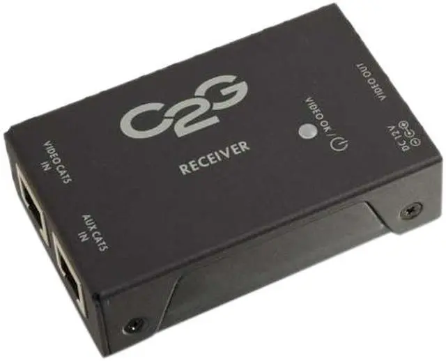 Alt view image 5 of 8 - C2G Short Range HDMI over Cat5 Extender Kit with Auto Equalization 29298
