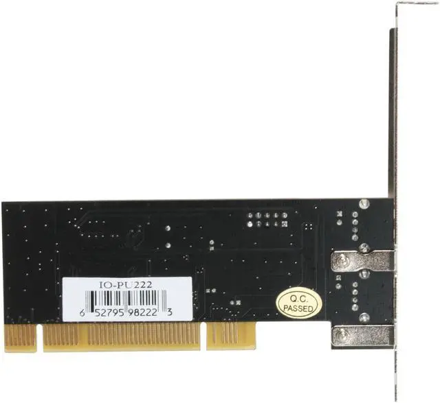 Alt view image 4 of 6 - Koutech USB 2.0 PCI (2 x Ext+2 x Int Header-pin) Model IO-PU222