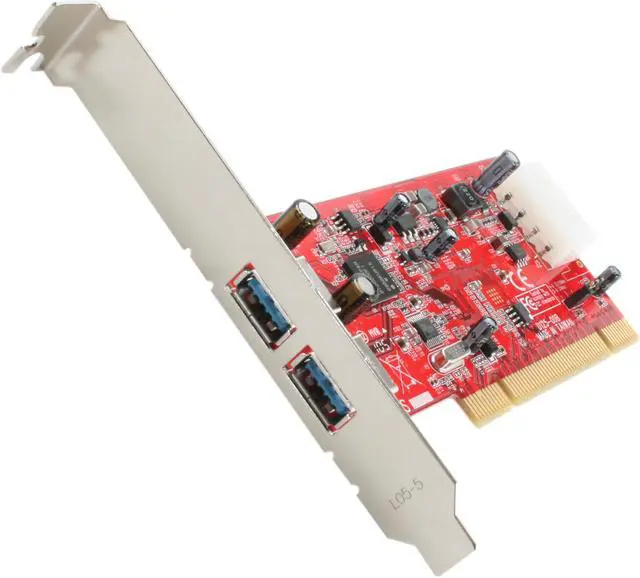 Main image of Koutech 2-Port SuperSpeed USB 3.0 PCI Card Model IO-PU230
