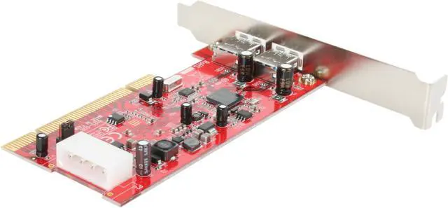 Alt view image 5 of 6 - Koutech 2-Port SuperSpeed USB 3.0 PCI Card Model IO-PU230