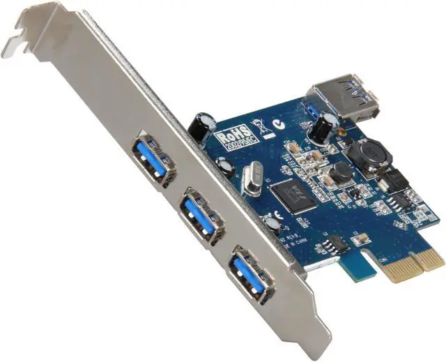 Main image of Koutech 4-Port SuperSpeed USB 3.0 PCI Express Model IO-PEU433