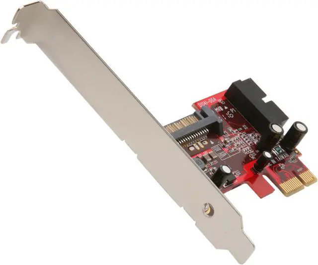 Main image of Koutech Dual Channel USB 3.0 PCI Express Card w/ USB3 ICC & 15-pin SATA Power Connector Model IO-PEU235