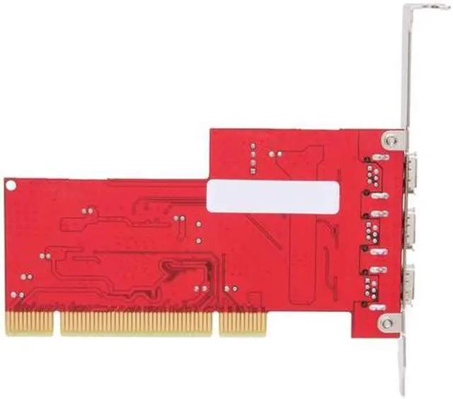 Alt view image 4 of 5 - Koutech 3-Port 1394a Add-On Card Model KW-1582T3