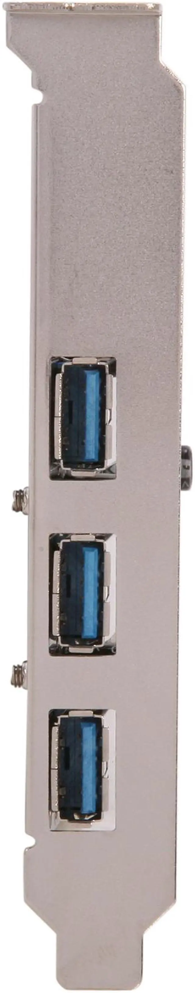 Alt view image 2 of 6 - Koutech 4-Port SuperSpeed USB 3.0 PCI Express (x1) (3x Ext + 1x Int) with 4-pin Molex Power Connector Model IO-PEU434