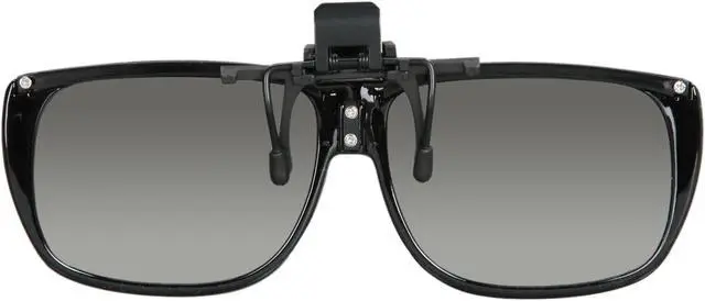 Alt view image 4 of 5 - Zalman ZM-SG100C Polarized Stereoscopic 3D Glasses (Clip-On)
