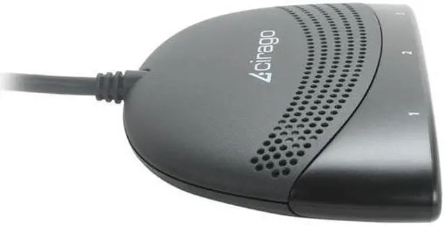 Alt view image 3 of 5 - Cirago HDX3DV01 HydraDisplay X3 DisplayPort to 3 DVI Multimonitor Adapter