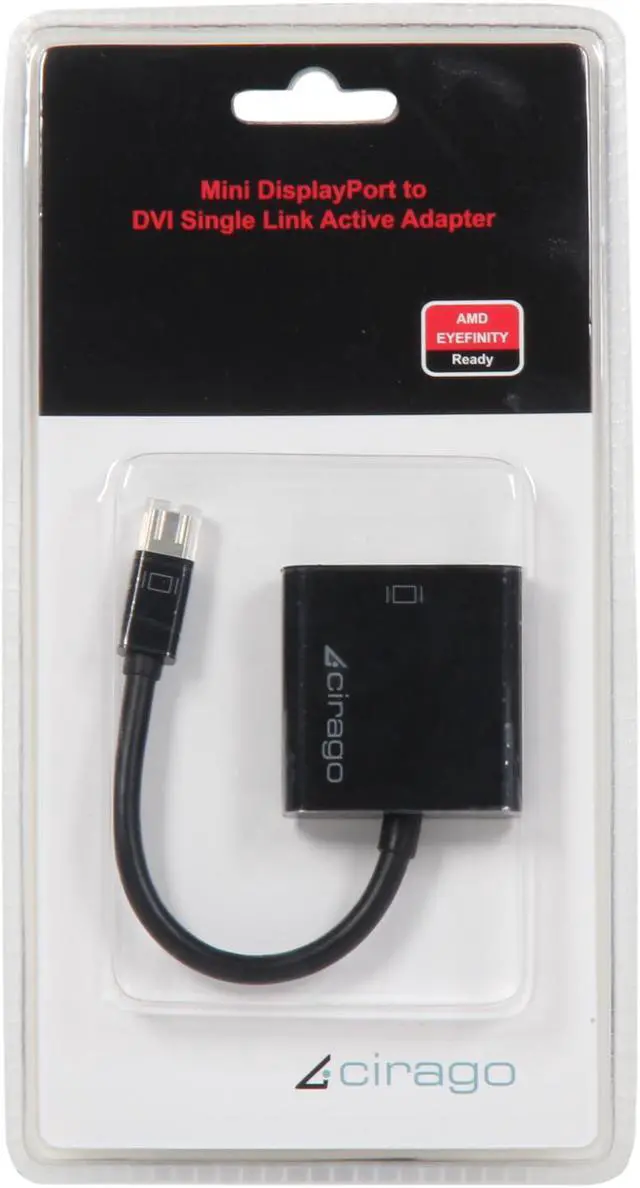 Alt view image 4 of 4 - Cirago DPA2021 Mini DisplayPort to DVI Single Link Active Adapter