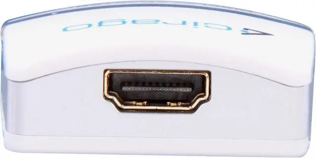Alt view image 2 of 7 - Cirago USB to HDMI or DVI Display Adapter DisplayLink Certified Plug and Play
