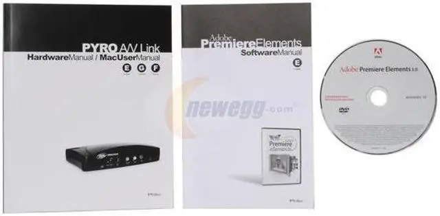 Alt view image 5 of 6 - ADS Tech ADS TECH PYRO A/V Link w/Adobe Elements V4 Video Device API-557-EFS IEEE 1394 Interface