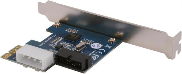 Alt view image 4 of 5 - Silverstone PCI Express Card with USB 3.0 Internal Connector Model SST-EC01-P