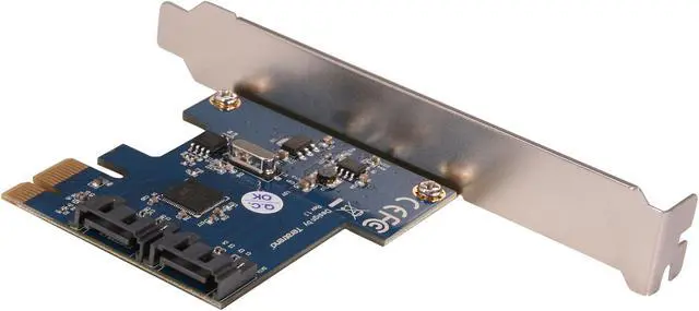 Alt view image 5 of 7 - Silverstone PCI-E to SATA Add-On Card Model SST-EC05