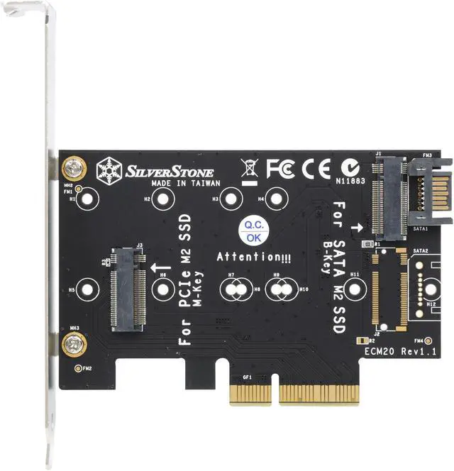 Alt view image 4 of 6 - Silverstone Expansion Card Model SST-ECM20