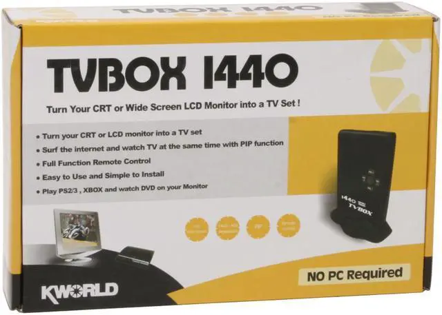 Alt view image 7 of 7 - KWORLD Video Device VS-TV1440RNB VGA Interface