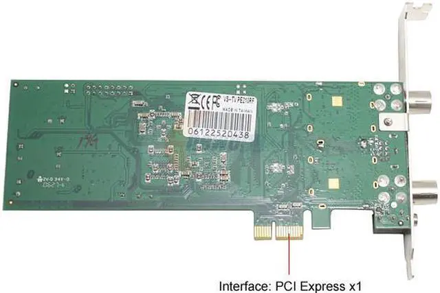 Alt view image 4 of 8 - KWORLD Dual Analog TV Tuner VS-TVPE210RF PCI-Express x1 Interface