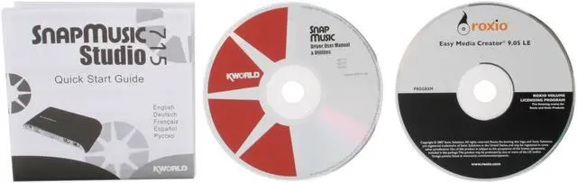 Alt view image 6 of 7 - KWorld KW-AD715 SnapMusic Studio 715