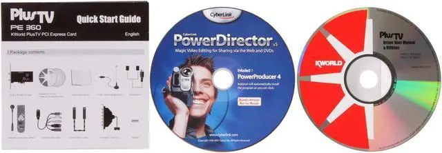 Alt view image 7 of 8 - KWorld PVRTV-PE360-A PlusTV Analog PCIExpress Pro