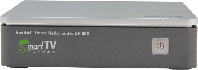 Alt view image 2 of 6 - Kworld Wi-Fi Smart TV Player SP800 - Home Media Center Full HD 1080P Android 2.3 OS Google Browser HTML 5 & Flash 10.2 Email Rec. & Sending USB 2.0 and External SATA interface w/ Remote control