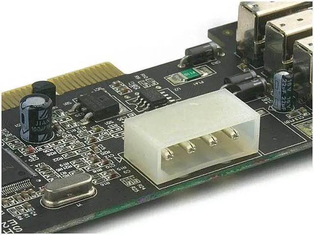 Alt view image 5 of 9 - Rosewill RC-502 NEC 3+1 Port Firewire/1394a Low-Profile PCI Card (ULEAD 8.0 VS-SE + Cable Bundle) Model RC-502