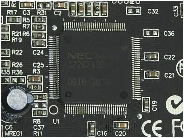 Alt view image 6 of 9 - Rosewill RC-502 NEC 3+1 Port Firewire/1394a Low-Profile PCI Card (ULEAD 8.0 VS-SE + Cable Bundle) Model RC-502