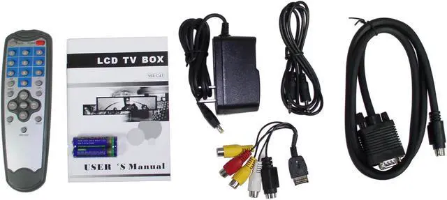 Alt view image 4 of 5 - SABRENT TV-LCD01 Stand Alone TV Tuner Box with Picture in Picture - OEM