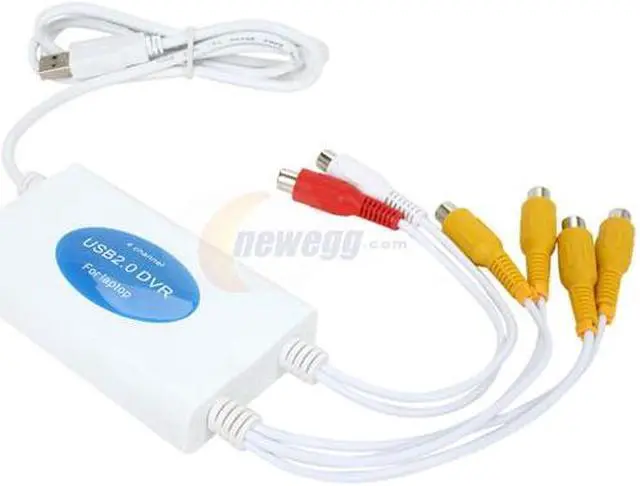 Alt view image 4 of 4 - SABRENT DVR-4CMU 4 Channel USB 2.0 DVR Security Surveillance CCTV Digital Video Camera Recorder Adapter