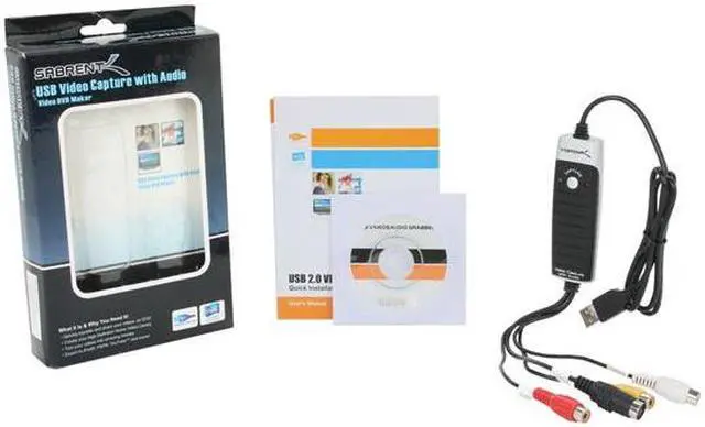 Alt view image 4 of 4 - SABRENT USB-ECPT USB 2.0 Video & Audio Capture DVD Maker