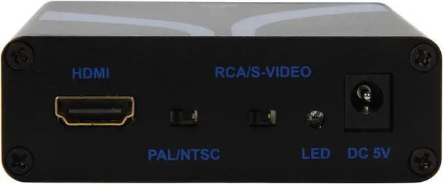 Alt view image 4 of 5 - SABRENT DA-HDRC HDMI To Composite RCA/S-video Converter