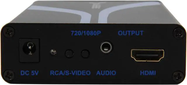 Alt view image 4 of 6 - SABRENT DA-RCA2 S-video/Composite RCA to HDMI Converter/scaler - Up to 1080p
