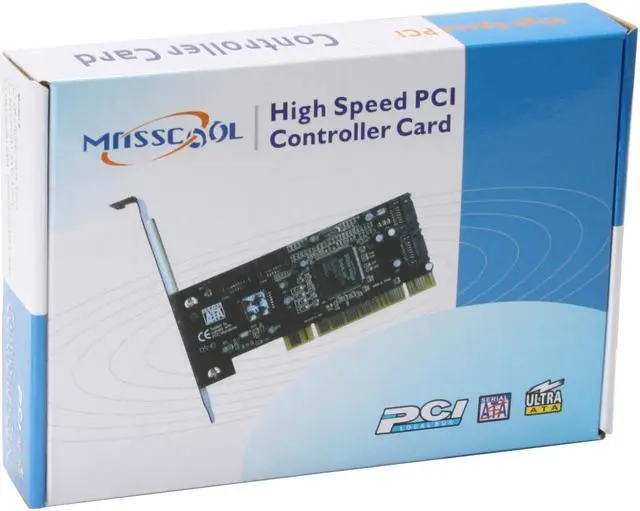 Alt view image 6 of 6 - MASSCOOL PCI Card, 1 external SATA + 2 internal SATA and 1 internal IDE Model XWT-RC018
