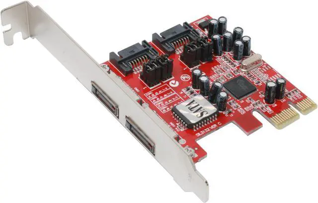 Main image of MASSCOOL PCI-e 4 port SATA2  (SIL3132 Chip) Model XWT-PCIE10