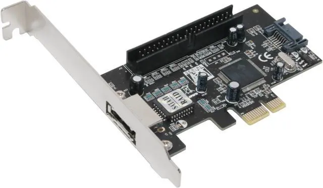 Main image of MASSCOOL PCI-E 1 port eSATAII + 1 port SATAII + 1 port ATA133(JMB363 chipset) Model XWT-PCIE15