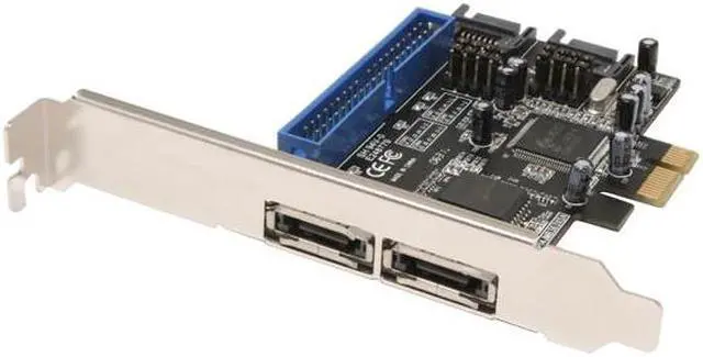 Alt view image 2 of 7 - BYTECC PCIe SATA II 300 + PATA Raid Card Model BT-PESAPA