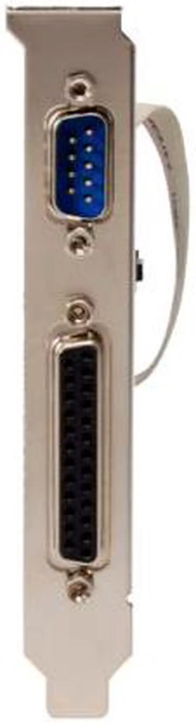 Alt view image 2 of 6 - BYTECC PCI Serial Card 1 Port + 1 Parallel Port Controller Card Model BT-P1S1P