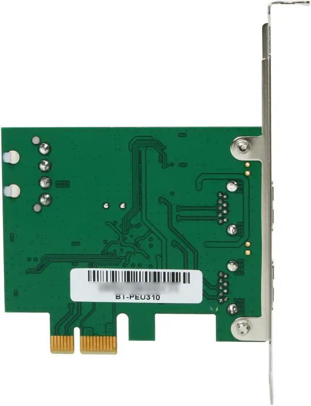 Alt view image 4 of 6 - BYTECC PCIe NEC Chipset 2 Ports USB 3.0 Card Model BT-PEU310