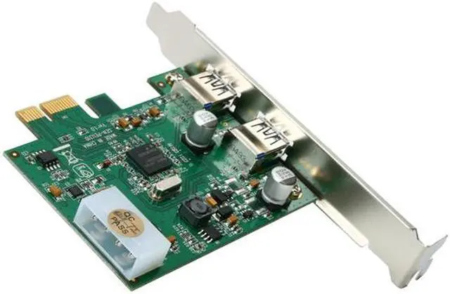 Alt view image 5 of 6 - BYTECC PCIe NEC Chipset 2 Ports USB 3.0 Card Model BT-PEU310