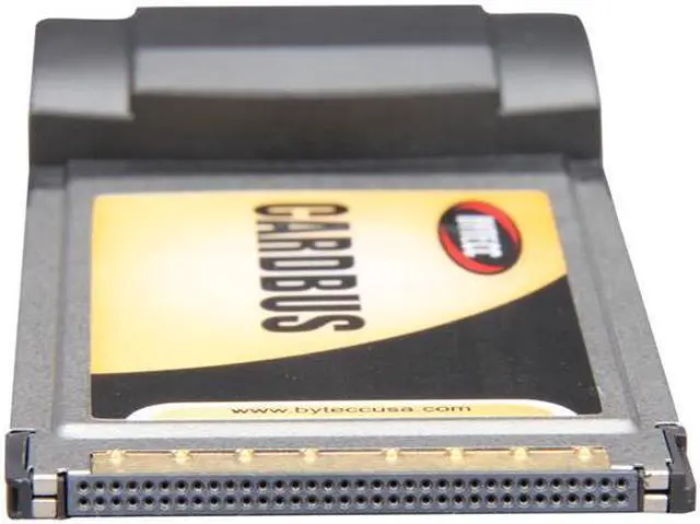 Alt view image 2 of 7 - BYTECC Firewire IEEE 1394a PCMCIA CardBus-2 ports Model FW-PCMCIA-2