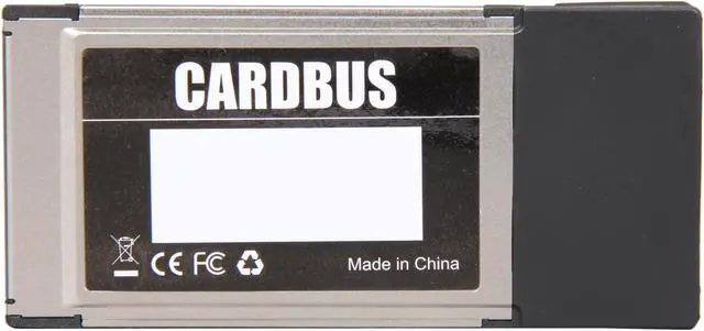 Alt view image 6 of 7 - BYTECC Firewire IEEE 1394a PCMCIA CardBus-2 ports Model FW-PCMCIA-2