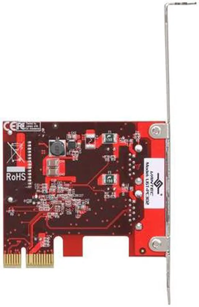 Alt view image 4 of 6 - VANTEC 2-Port SuperSpeed USB 3.0 PCI-E Host Card Model UGT-PC302