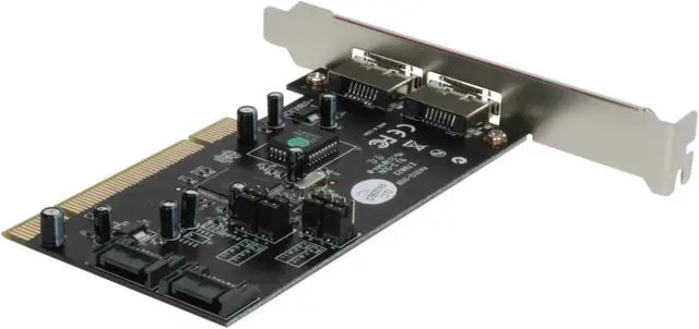 Alt view image 5 of 6 - VANTEC 4-Port SATA 150 PCI Combo Host Card w/RAID Model UGT-ST320R