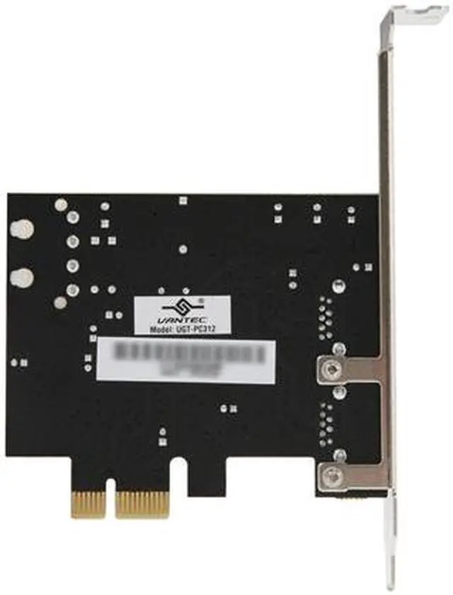 Alt view image 4 of 5 - VANTEC 2-Port SuperSpeed USB 3.0 PCI-e Host Card Model UGT-PC312 Renesas/NEC Chip