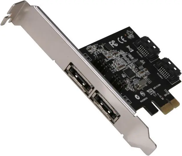 Main image of VANTEC 2 Channel 4-Port SATA 6 Gb/s PCIe Host Card Model UGT-ST622